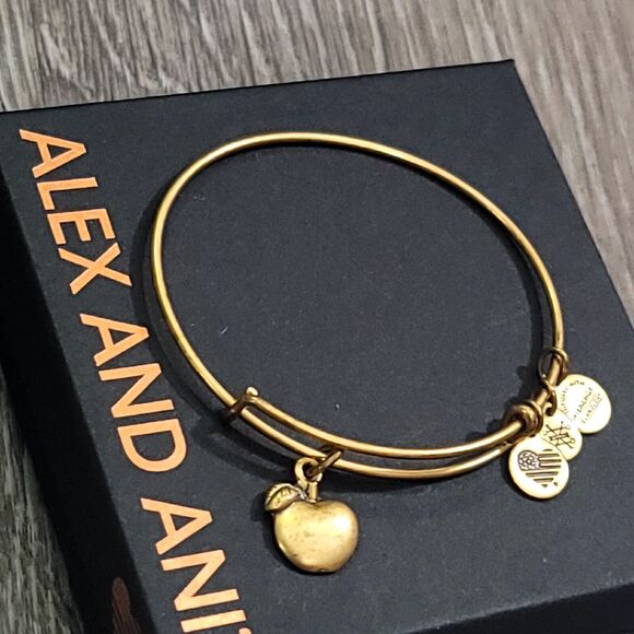 Alex and Ani Apple of Abundance Charm Bracelet - Picture 8 of 11